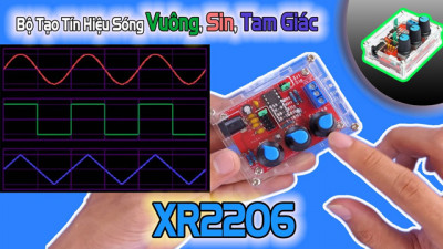 XR2206 Bộ Tạo Tín Hiệu Sóng Vuông, Sin, Tam Giác