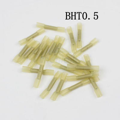 BHT0.5 Đầu Cos Co Nhiệt Chống Nước Cỡ Dây 24-22AWG Màu Vàng