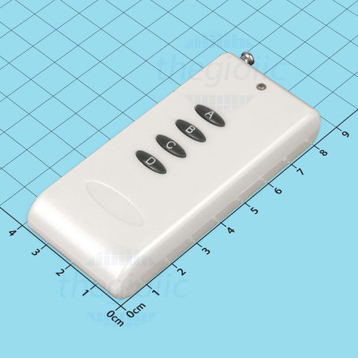 Remote Fixed Code 433MHz 4 Nút ABCD Truyền 1000m