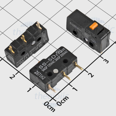 SS-5D Công Tắc Hành Trình Omron 250VAC 3A SPDT-NO/NC