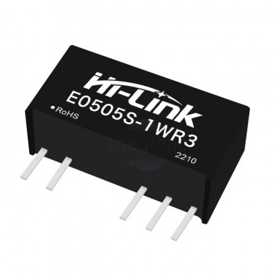 HLK-E0505S-1WR3 Chuyển Đổi DC-DC Vào 5V Ra ±5V 1W