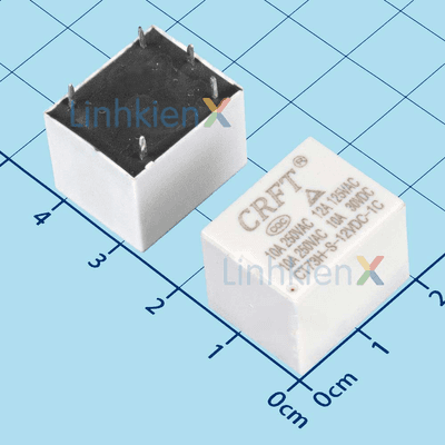 CT73H-S-12VDC-1C Rơ Le 12VDC 10A 5 Chân