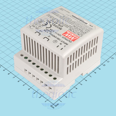 DR-45-12 Nguồn Mean Well Gắn Ray 12V 3.5A