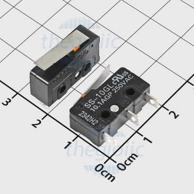 SS-10GL Công Tắc Hành Trình Omron 250VAC 10A SPDT-NO/NC