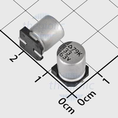 Tụ Nhôm SMD 33uF 63V 8x10.5mm