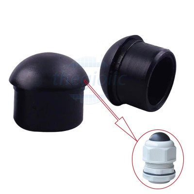 Đầu Chụp Chống Nước 12mm Dùng Cho Ốc Siết Cáp PG16 PG19 M22 M24
