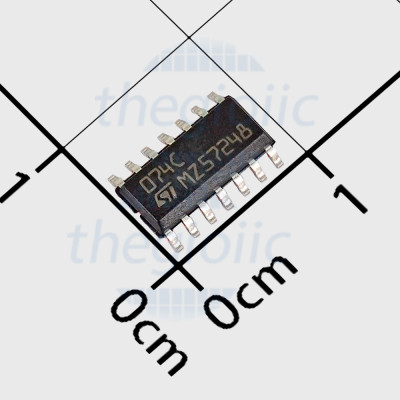 TL074CDT IC OPAMP J-FET Amplifier 4 Circuit 3MHz, 14-SOIC