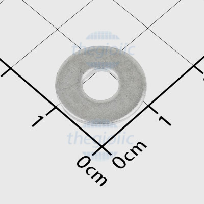 Long Đền Kín M5 x 14mm Dày 1mm Thép Carbon