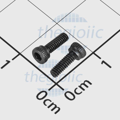 Ốc Lục Giác HEX2 M2 x 6mm DIN912