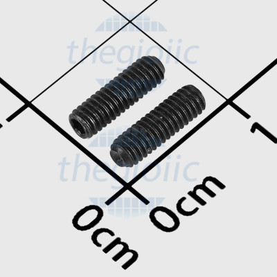 Ốc Lục Giác Chìm DIN916 M2.5 x 8mm Thép Carbon