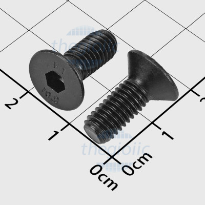 Vít Lục Giác 10.9 M6 x 16mm DIN7991