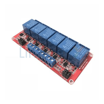 Module 6 Relay 24V Kích Mức Cao/Thấp