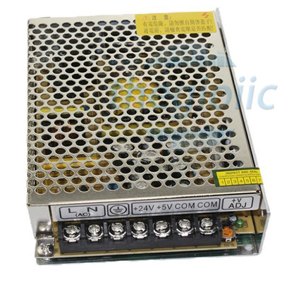 D-5V12V-50W Nguồn Xung Tổ Ong Hai Điện Áp 5V 6A, 12V 2A, 50W